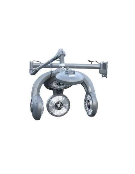 capacete infravermelho climazon no braço 