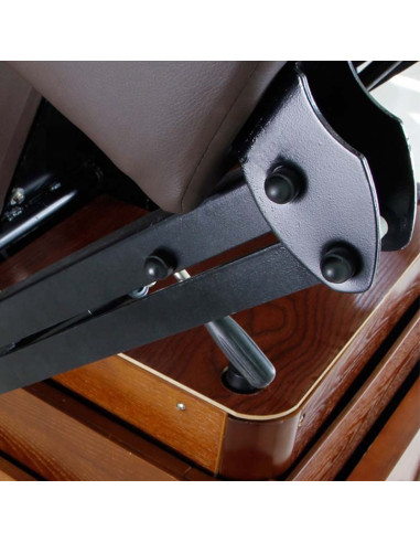 Lola marrom spa elétrico cama de massagem aquecida