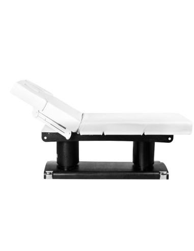 Mesa de massagem 114879 QAUS MESA DE SPA ELÉTRICA PRETA E BRANCA