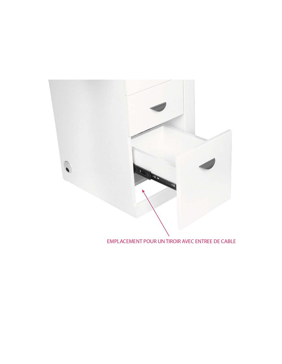 ALMA Professional Manicure Table Left Side