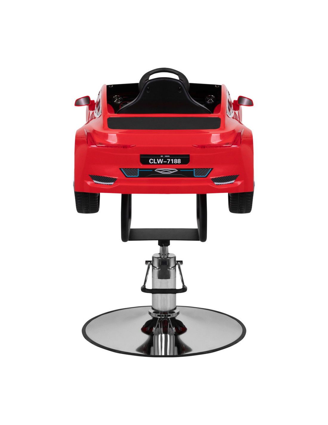 Red BMW car children's hairdressing chair