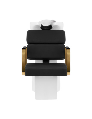 Porto Gold Black Professionelles Waschsessel 