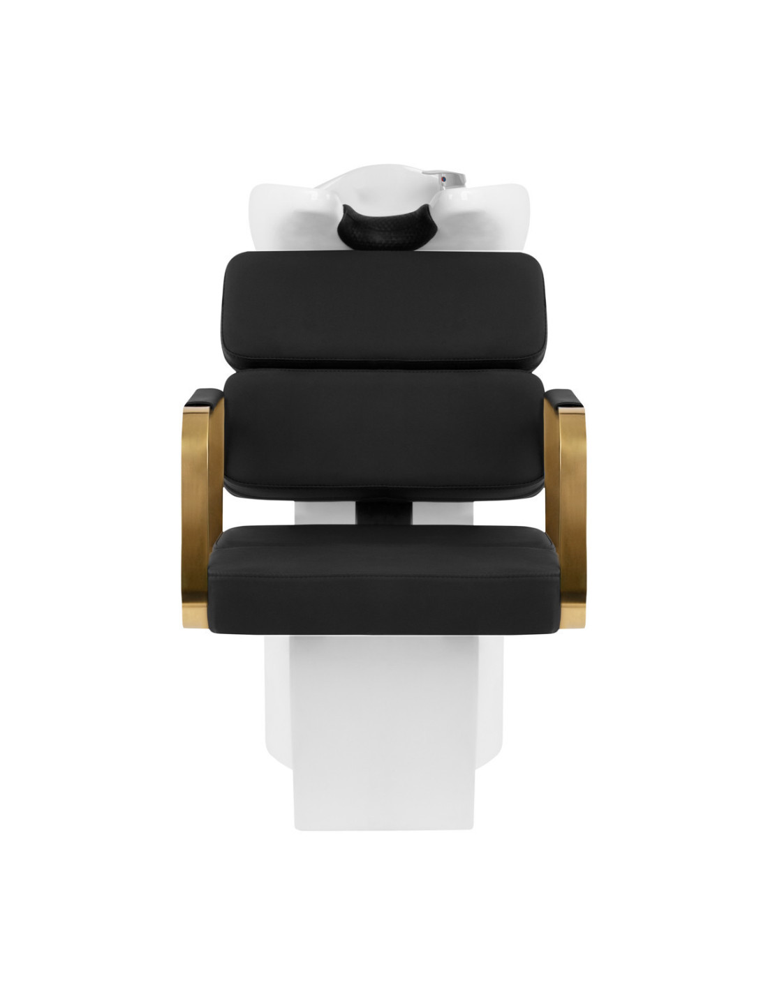 Bac a Shampoing Bac à shampoing professionnel porto gold noir 