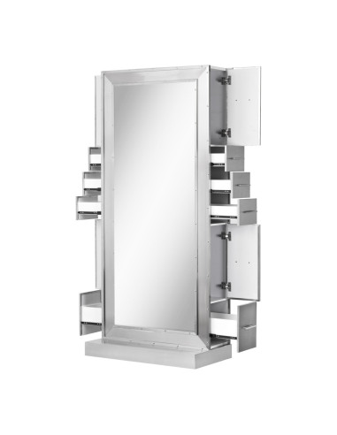 Console da salone per lo styling yr-9010 alu 