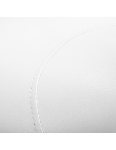 Sgabello con rotelle 140907 Sgabelli estetici 6001g bianco