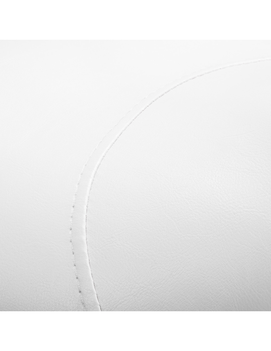 Tabouret roulettes  140907 Tabourets esthétiques 6001g blanc