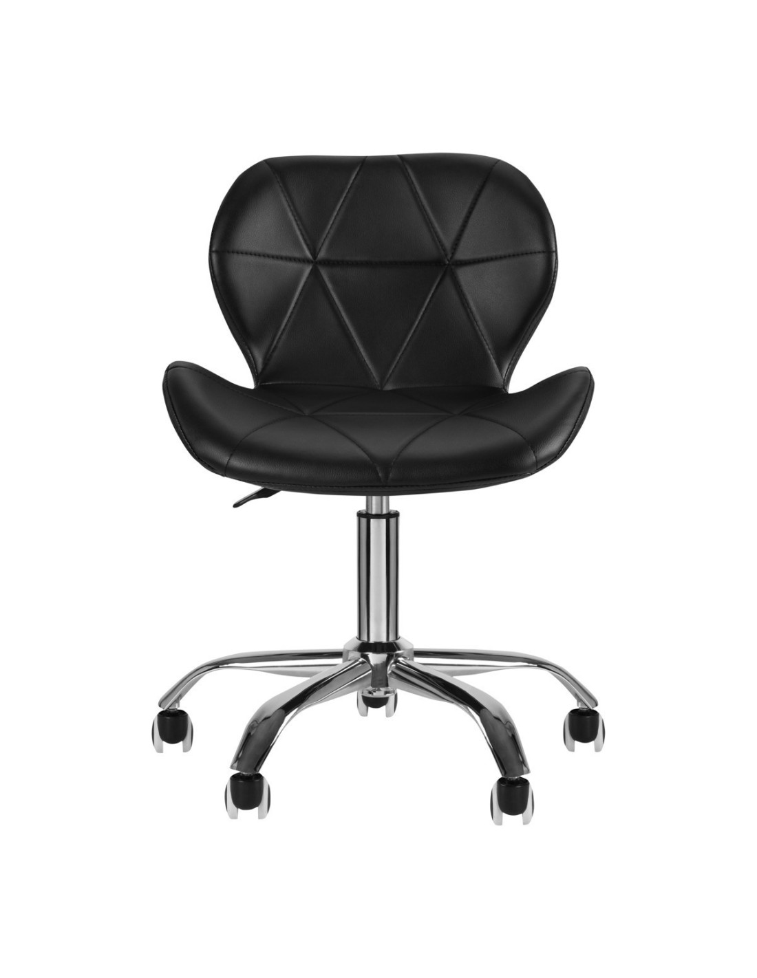 TABURETE KOSMETYCZNY QS-06 CZARNY