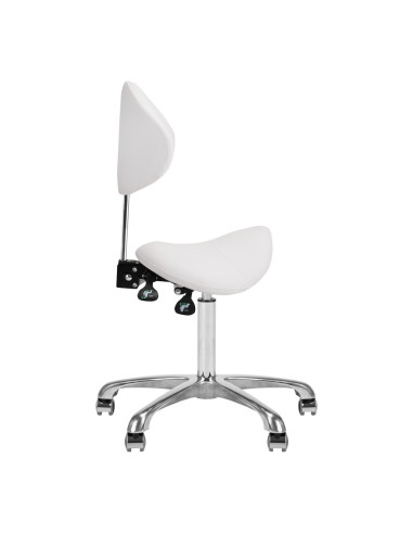 TABORET KOSMETYCZNY 1004 GIOVANNI BIAŁY 