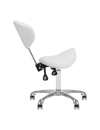 TABORET KOSMETYCZNY 1004 GIOVANNI BIAŁY 