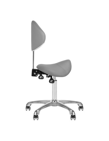 TABORET KOSMETYCZNY 1004 GIOVANNI SZARY 