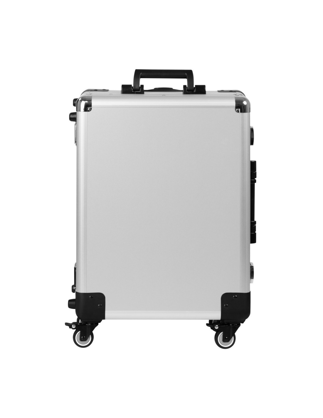 Trolley mit Spiegel und Glühbirnen T-27 Silber