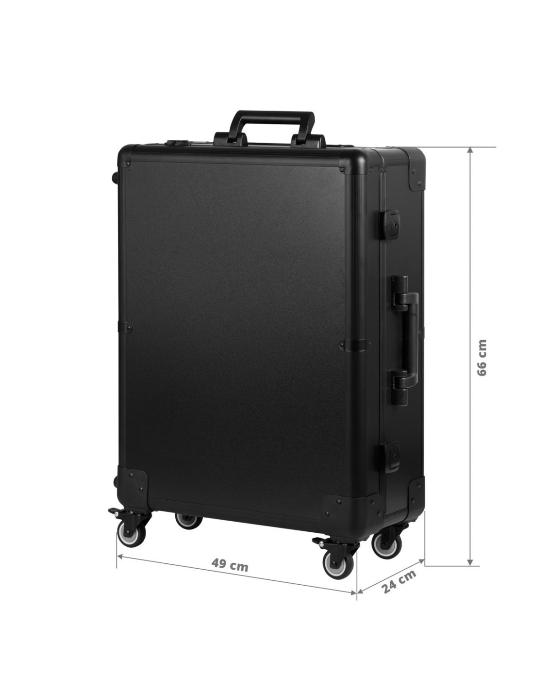 Mesas de maquiagem Suitcase 136922 Estações de maquiagem portáteis com alto-falantes LED USB