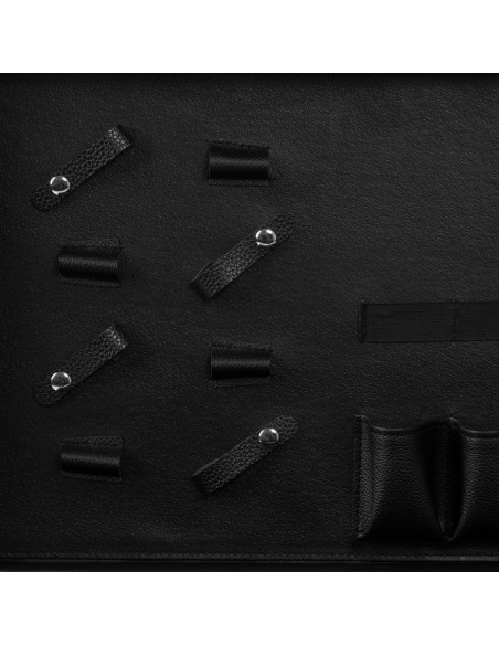 Witte en zwarte kapper kapperskoffer 