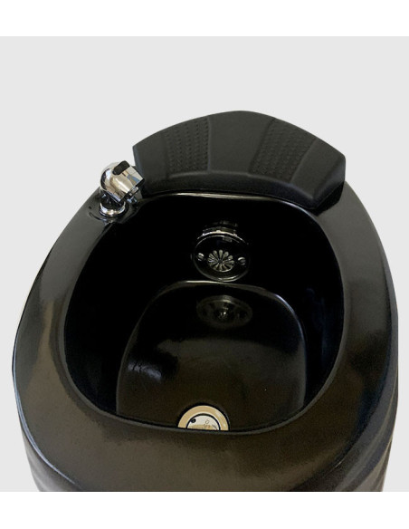 Bacia para banho de pés pedicure 000998 Bacias para banho de pés bacia de pedicure spa verniz preto