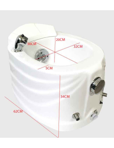 BASSINE DE PEDICURE SPA VENIS NOIR