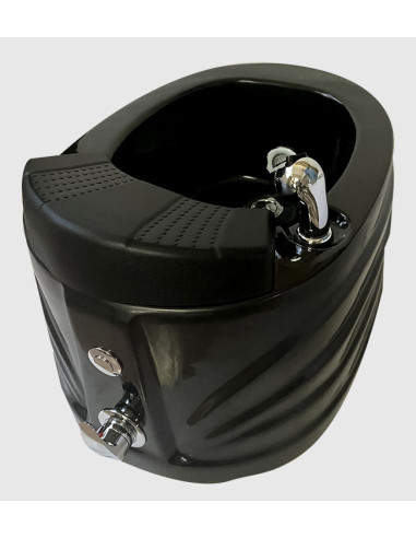 Pedicure foot bath basin 000998 Foot bath pedicure basin spa venis black