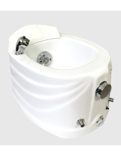 Pedicure basin foot bath spa venis white