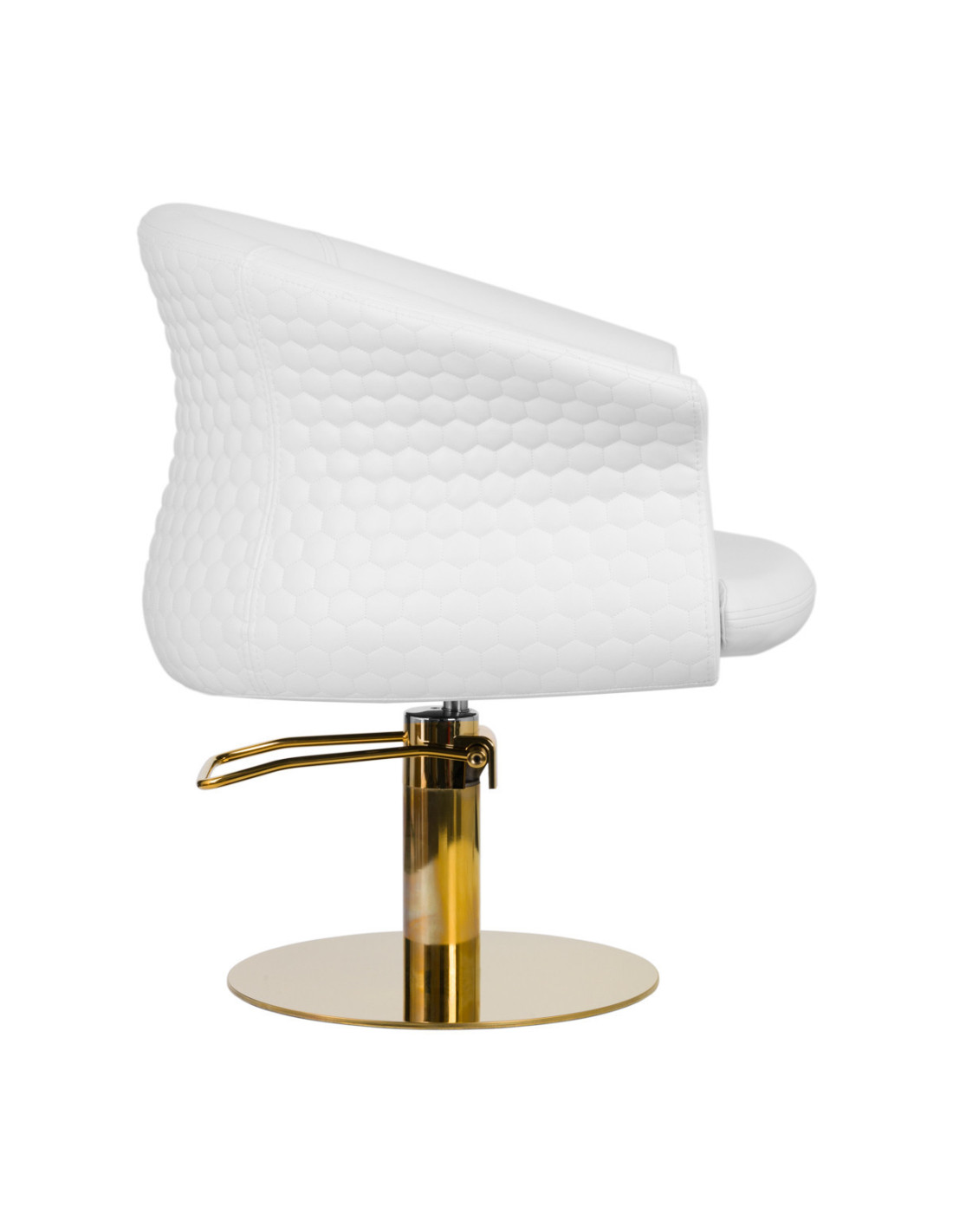 Versal gold white hairdressing chair {attributes}