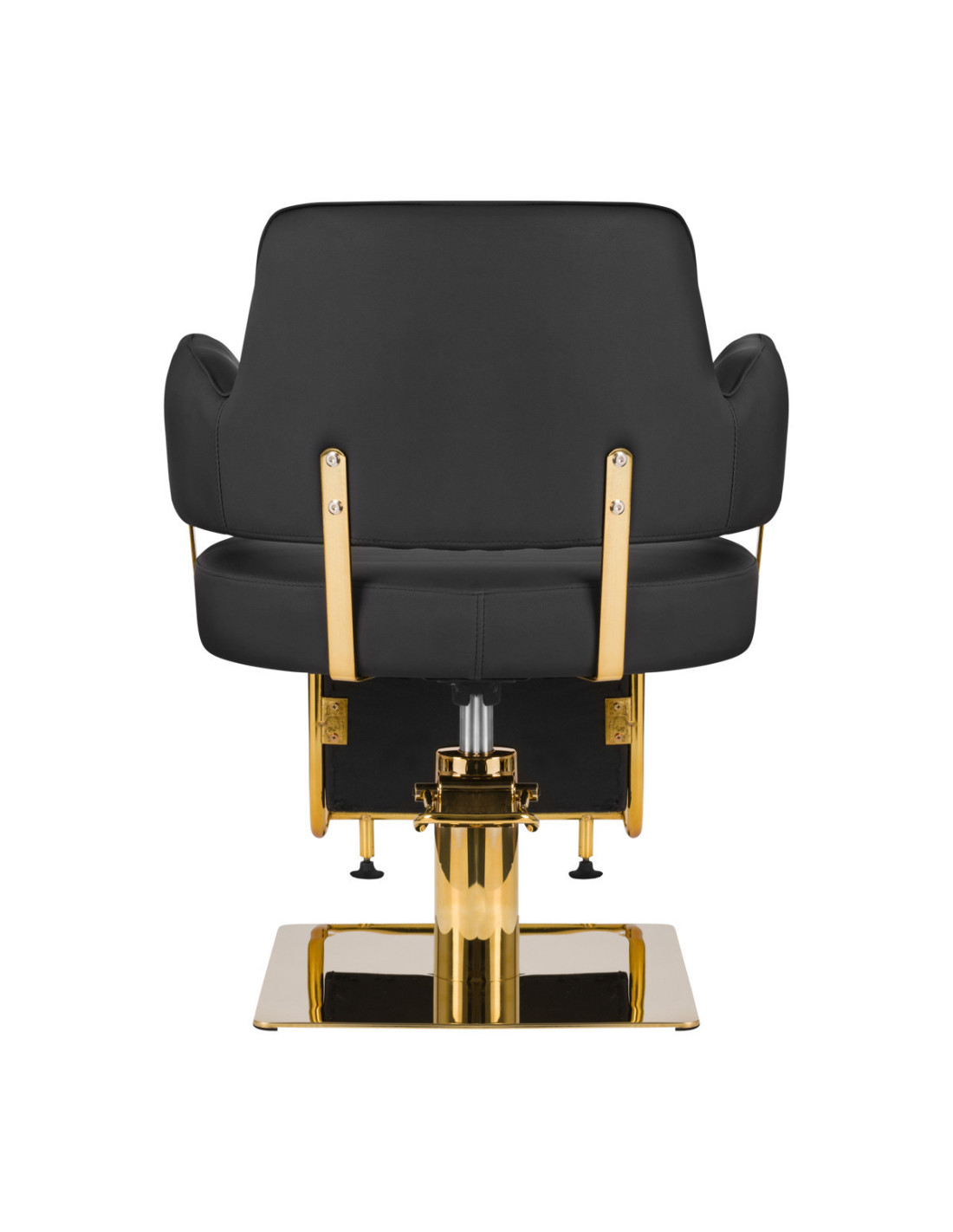 Linz gold black hairdressing chair {attributes}