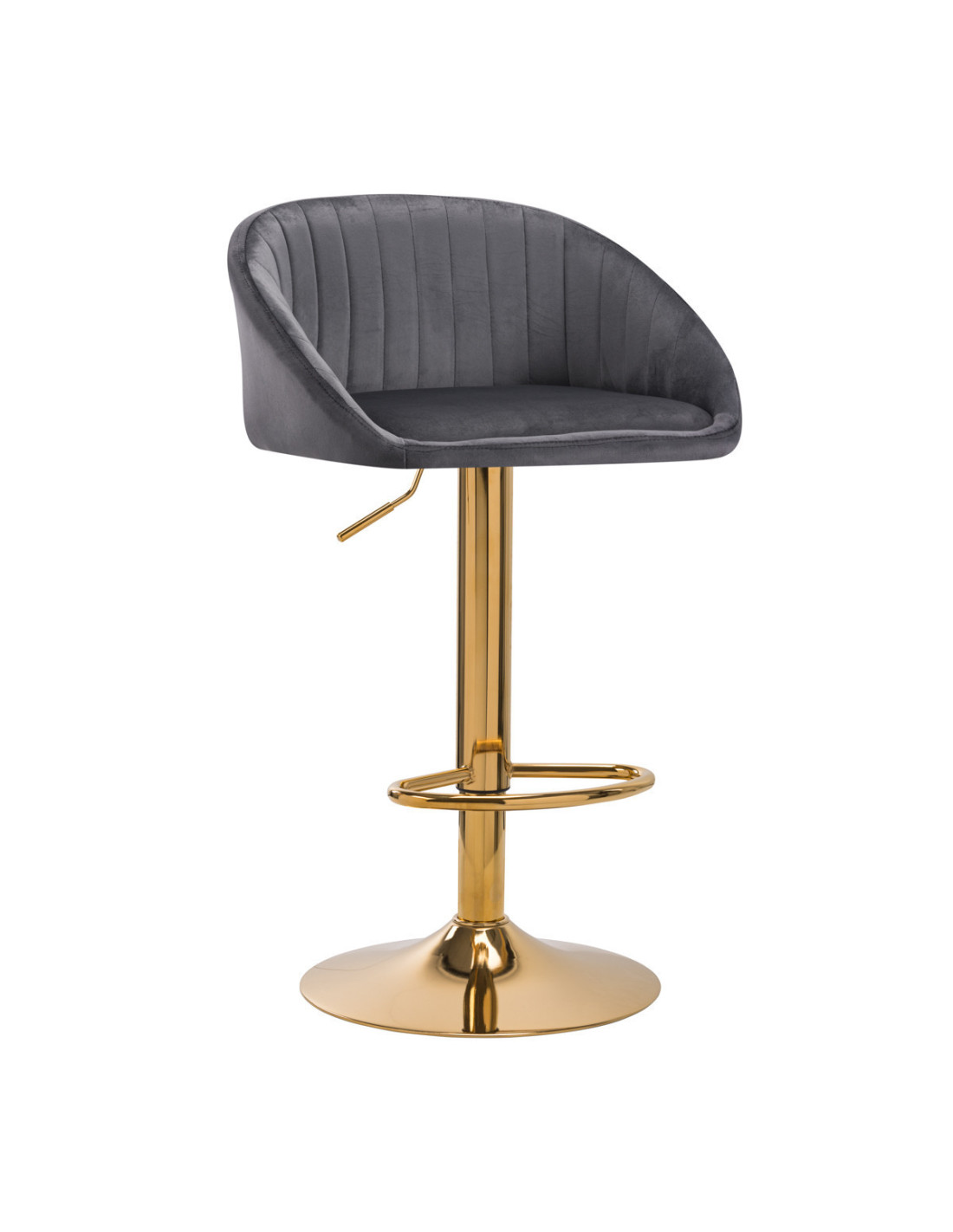 HOKER BAROWY QS-B16G AKSAMIT SZARY 