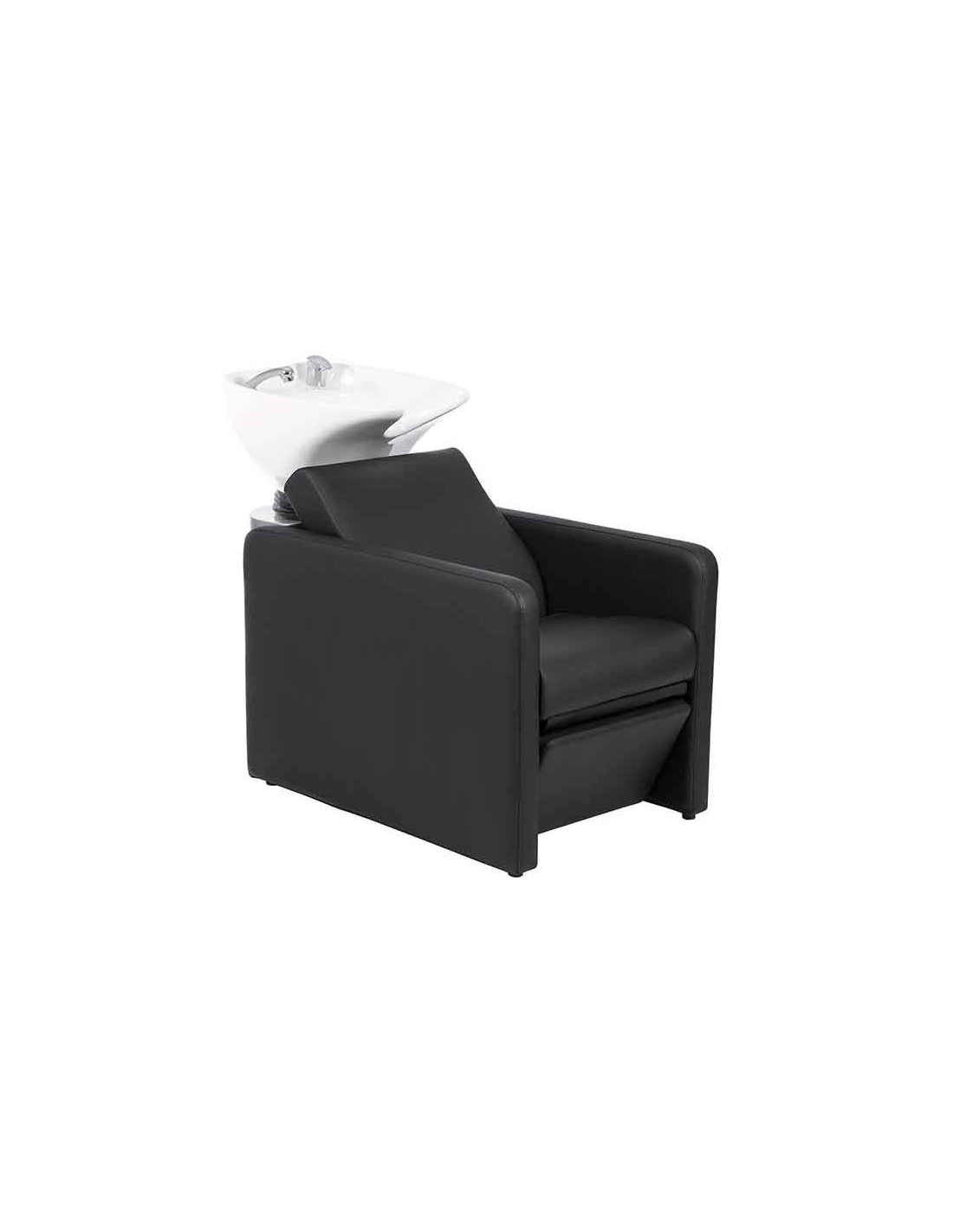 Lecce white Shampoo unit 