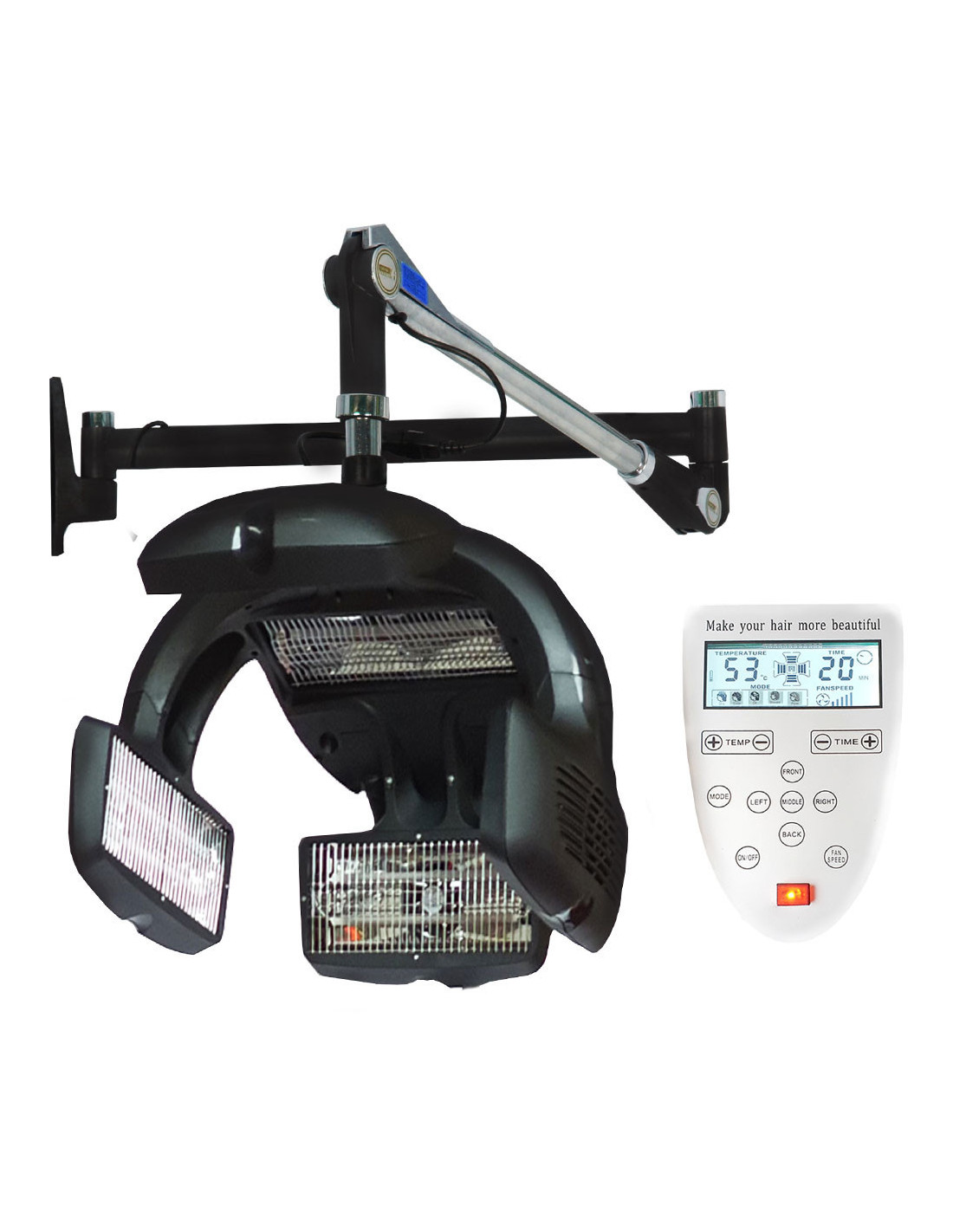 Climazon multifunction infrared quartz headset on arm