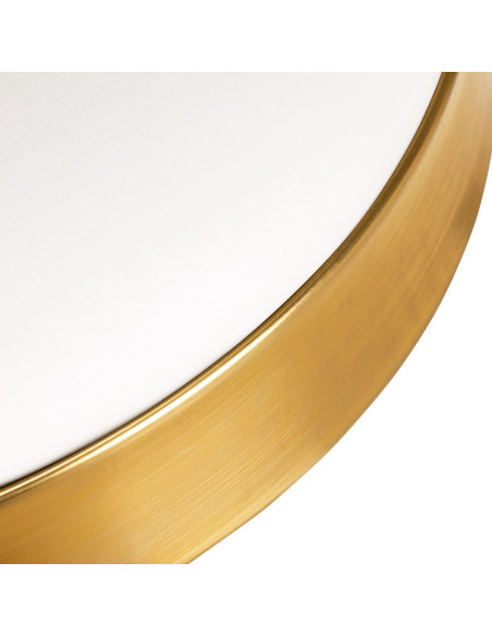 Banco com rodas 140262 Banco cosmético h7 ouro branco