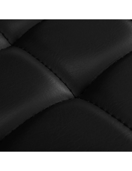 Tabouret roulettes  140263 Tabouret cosmétique pour pédicure h13 noir