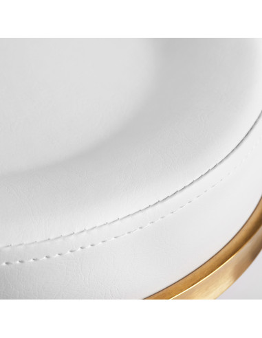 TABURETE COSMÉTICO H5 ORO BLANCO