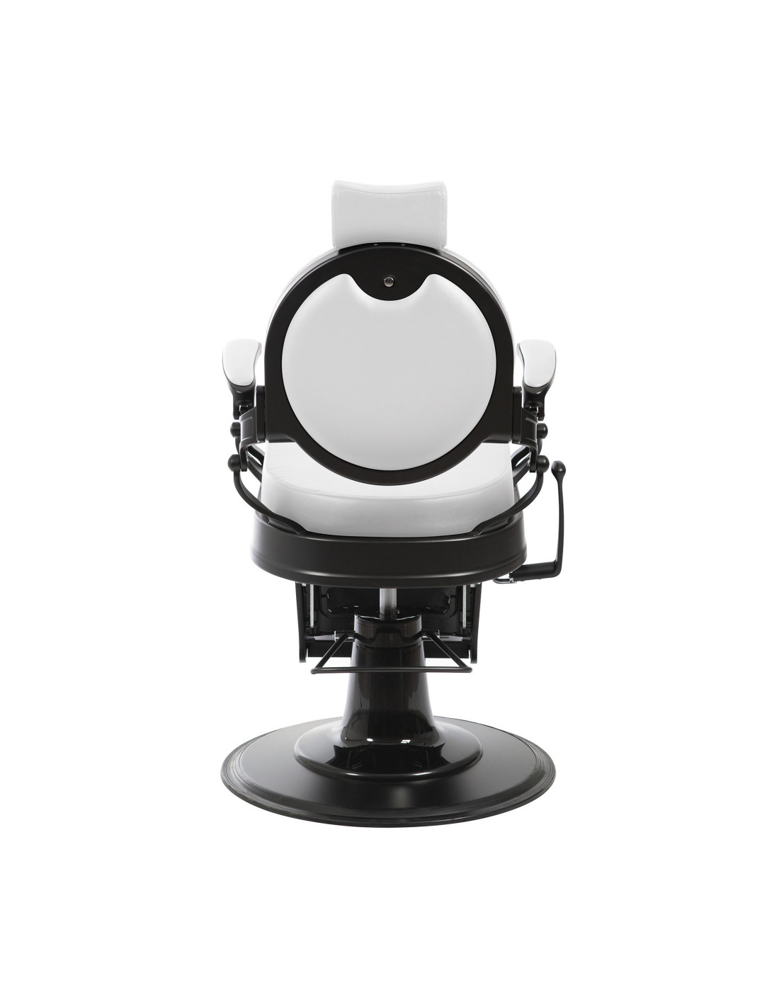 Florence White & Black – Poltrona da barbiere vintage professionale