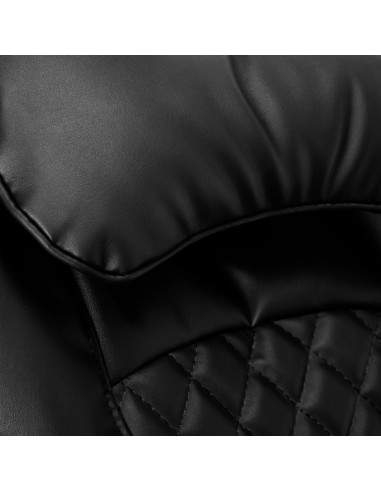 SPA PEDICURESTOEL AZZURRO 016C ZWART MET RUG MASSAGE EN HYDRO MASSAGE