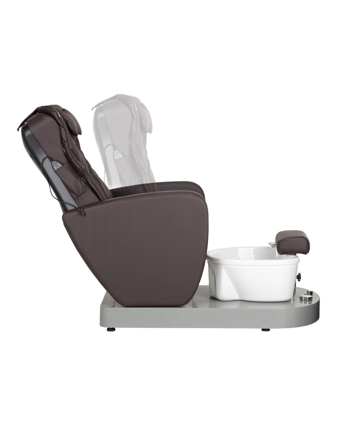 Pediküre-Spa-Massagestuhl 142946 BRAUNER PEDIKÜRE-SPA-STUHL MIT RÜCKENMASSAGE UND BRAUNER HYDROMASSAGE