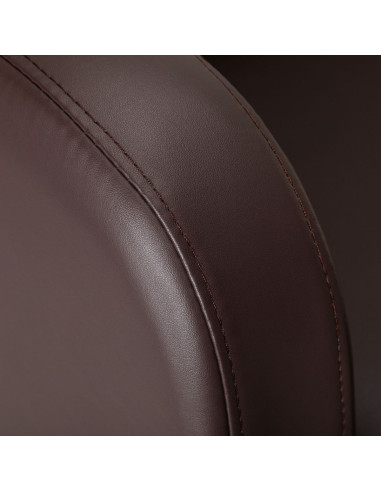 Pedicure Spa Massage Chair 142946 BROWN PEDICURE SPA CHAIR WITH BACK MASSAGE AND BROWN HYDROMASSAGE
