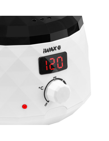 CALENTADOR DE CERA BLANCA IWAX DIAMOND TECH 400ML 100W 