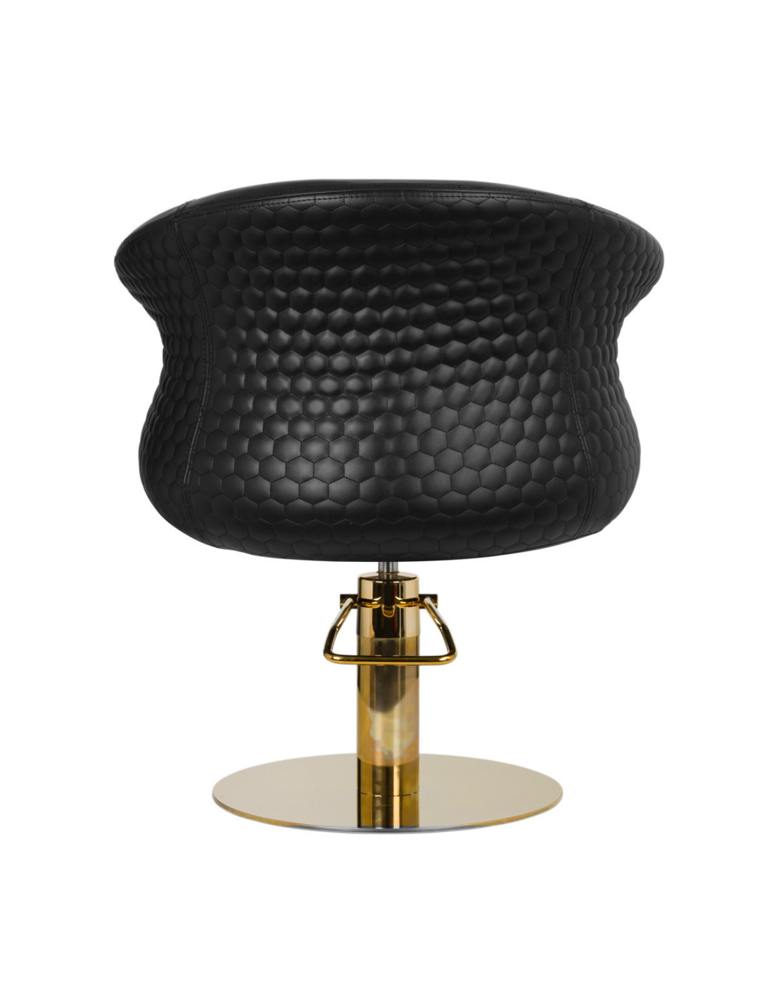 FAUTEUIL DE COIFFURE VERSAL OR NOIR 