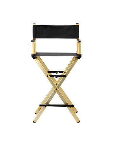 Makeup Chair 123776 Gold aluminum makeup chair