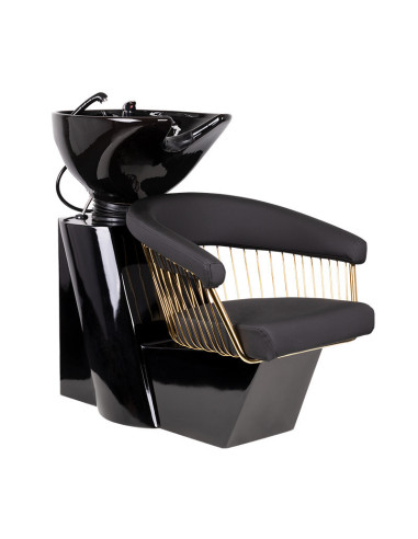 Hairdresser Gabbiano Lille black gold