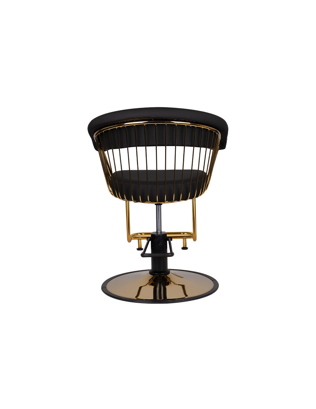 Gabbiano barberstuhl Lille Schwarz Gold {attributes}