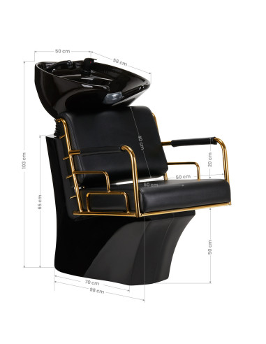 Prato gold and black hair wash