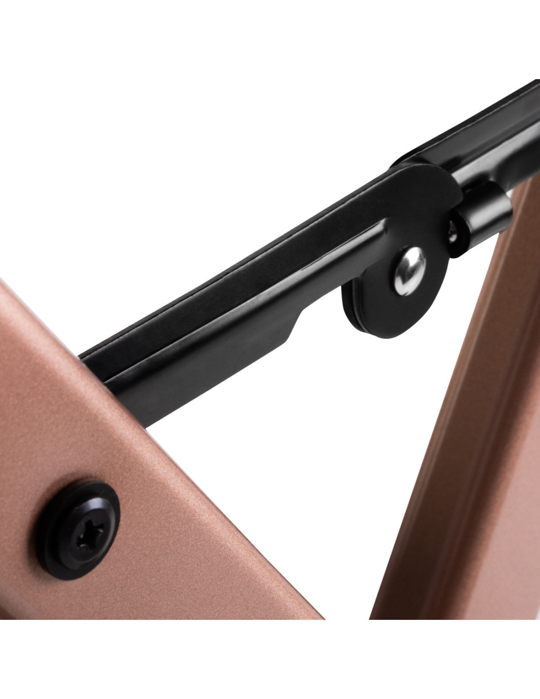 Make-up stoel Alu rosé goud