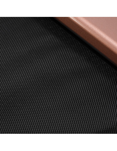 Sillón de maquillaje Alu oro rosa