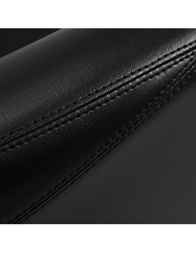 Fauteuil de coiffure noir Gabbiano Burgos 