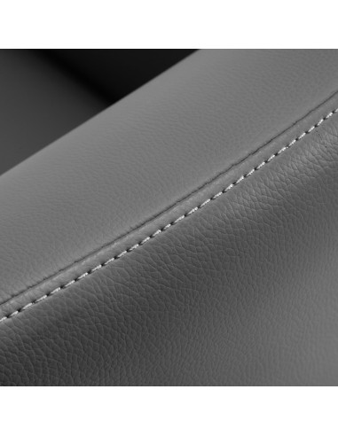 Sillón de peluquería Gabbiano Malaga gris dorado 