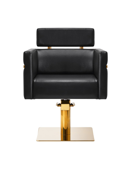 Chaise de coiffure Gabbiano Toledo or noir 