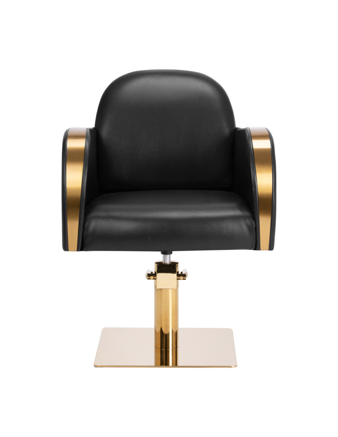 Gabbiano Malaga Gold Black Hairdressing Chair {attributes}