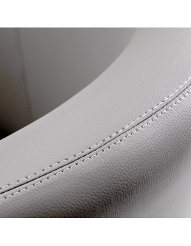 Sillón de peluquería Gabbiano Burgos gris 