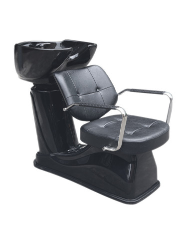 Vigo schwarzes Shampoobecken