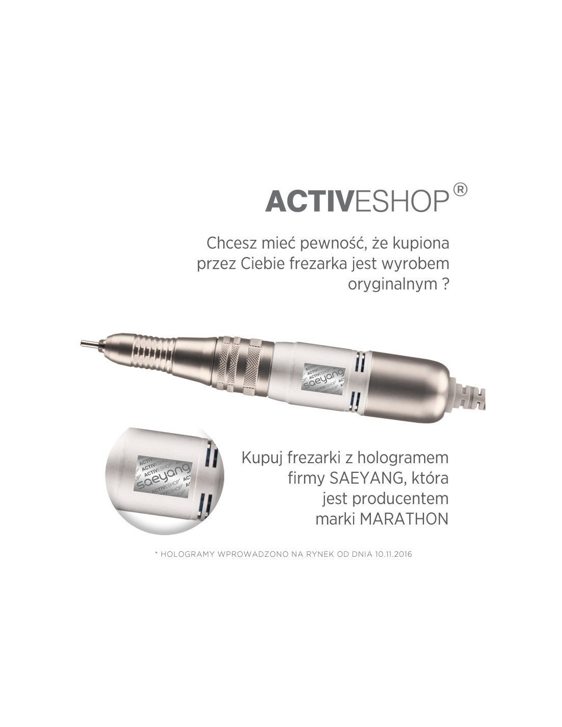 Cabezal H200 para lijadora de uñas 