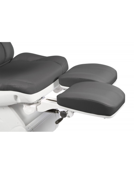 Electric podiatry chair WHITE DARK GREY 3 Motors