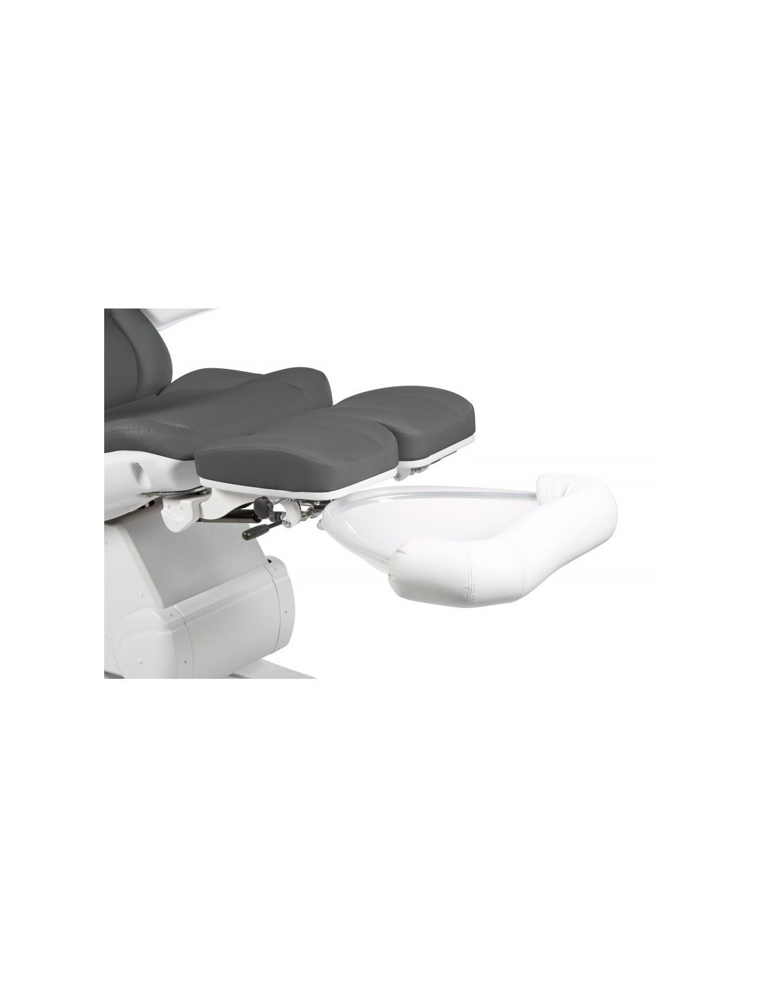 cadeira elétrica para podologia WHITE DARK GREY 3 Motors